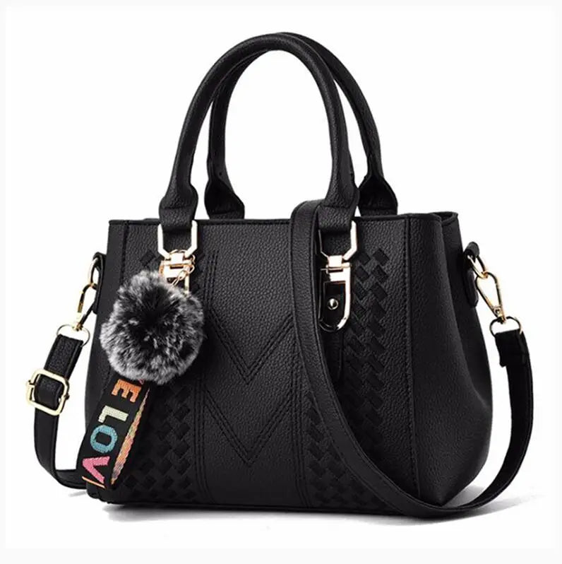 Bolsa de Mensageiro de Couro Bordado