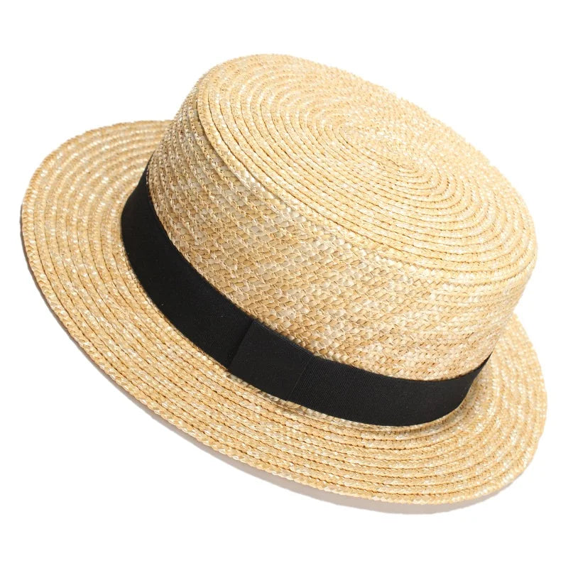 Chapéu Fedora vadeiro de palha