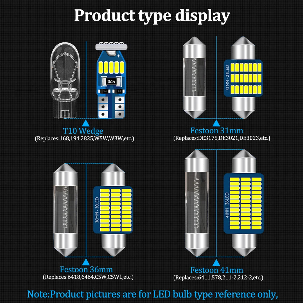 LED Interior Luzes Canbus para Toyota Land Cruiser