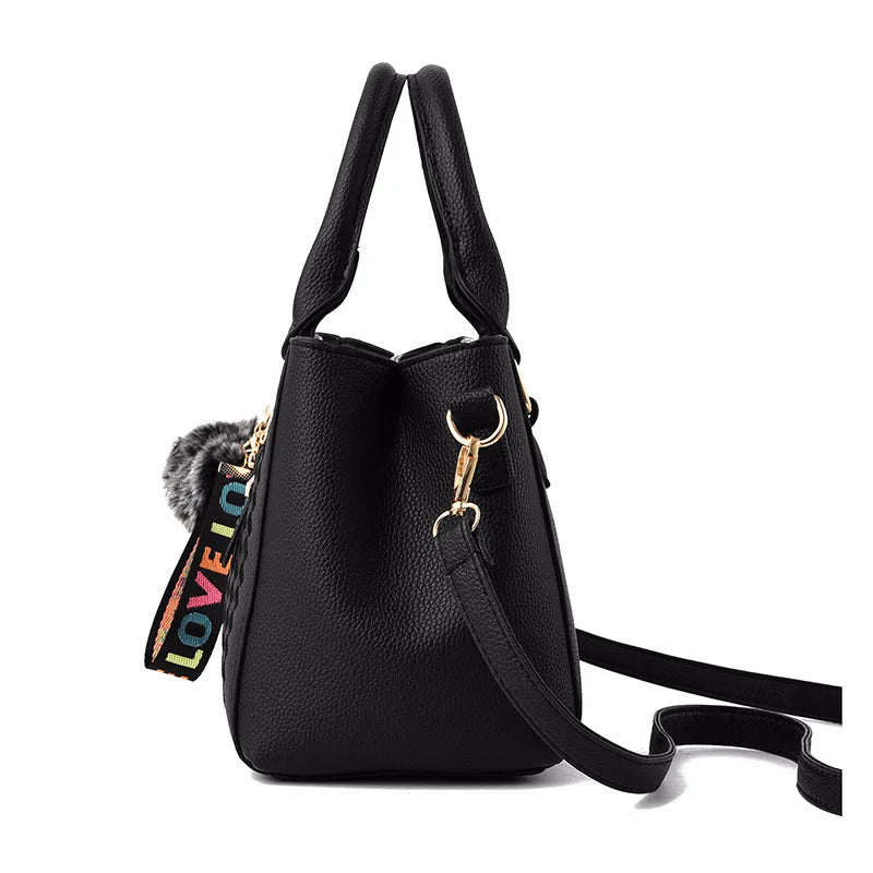Bolsa de Mensageiro de Couro Bordado