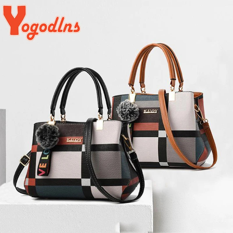 Bolsa de luxo feminina costura selvagem
