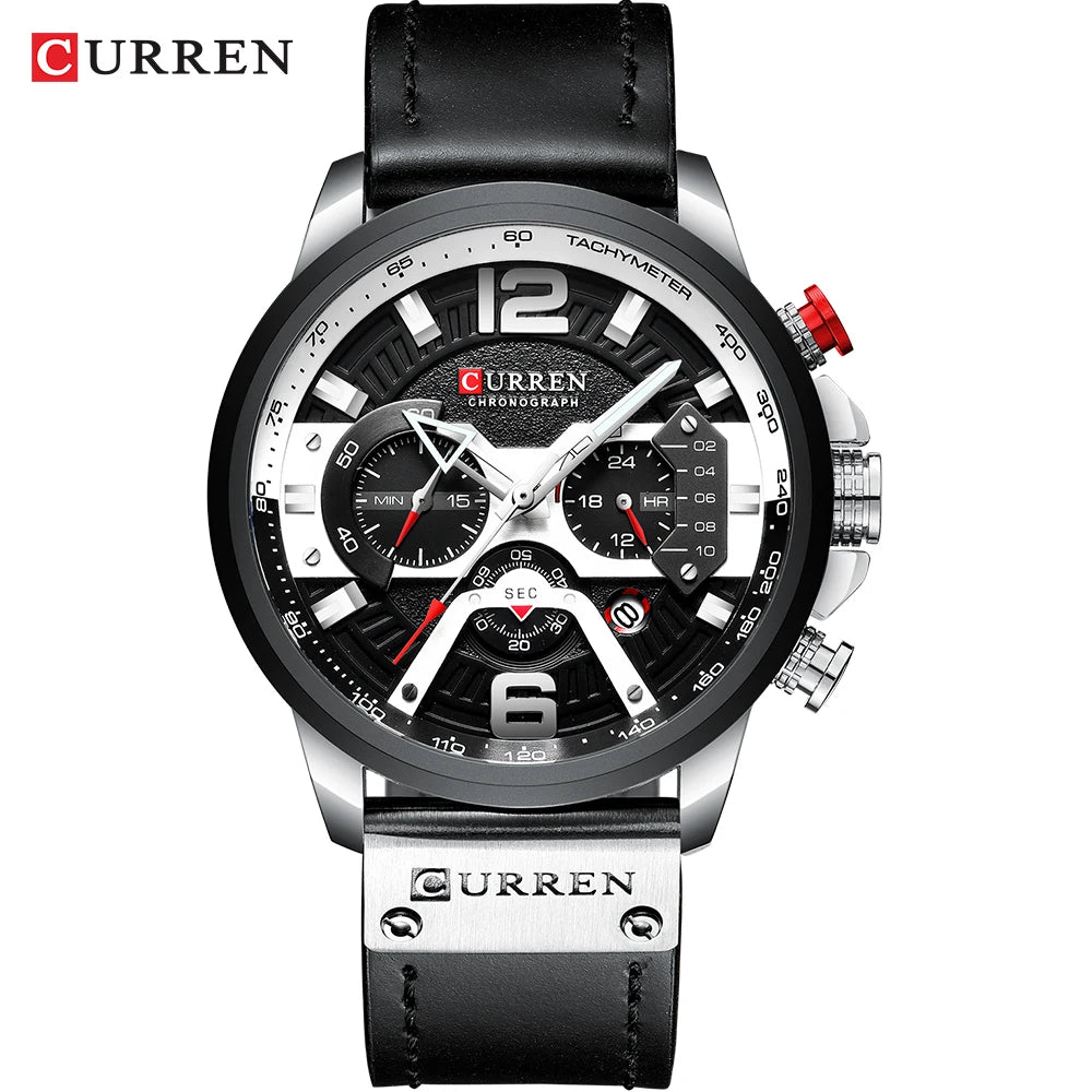 Relógio Masculino Curren 8329 — Cronógrafo