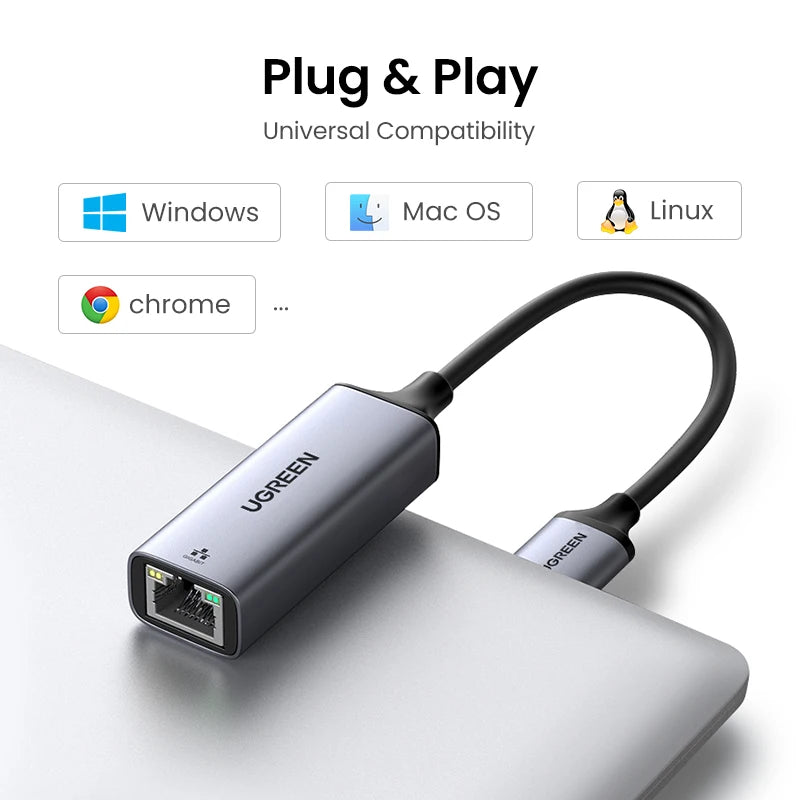 Adaptador usb ethernet Ugreen