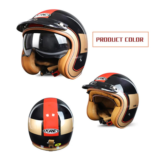 Capacetes de motocicleta Open Face