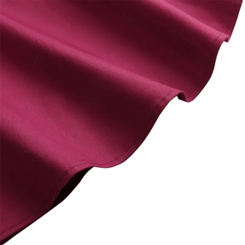Vestido sem ombro com decote em V Midi