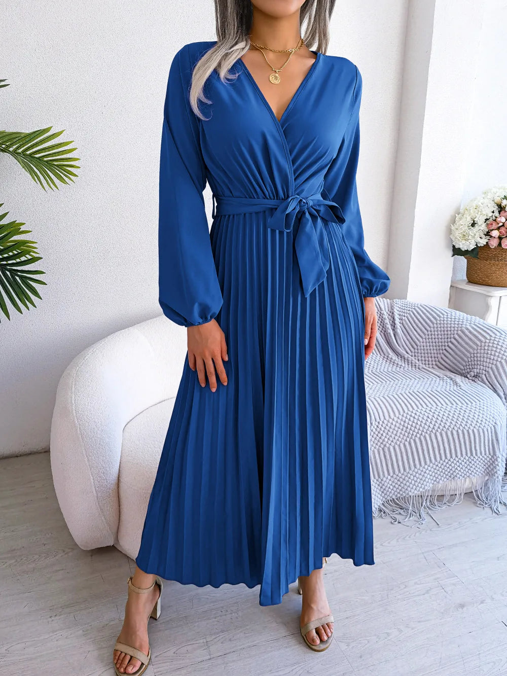 Vestido Elegante manga comprida