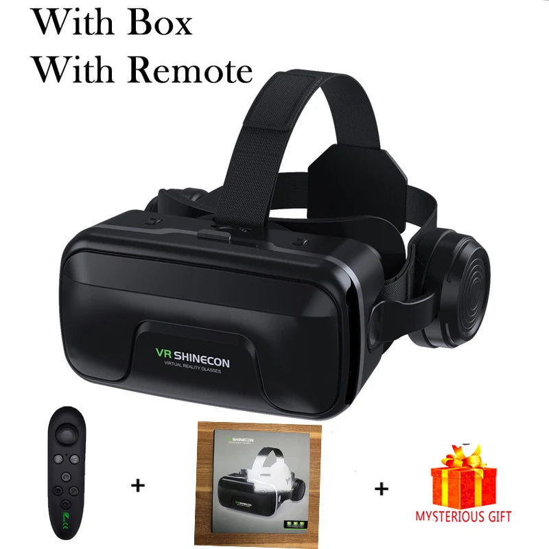Óculos de realidade virtual casque para smartphone