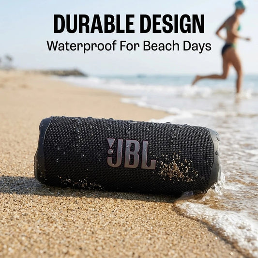 Caixa de Som Portátil JBL Flip 7 — Bluetooth, IP68 e até 16 Horas de Reprodução