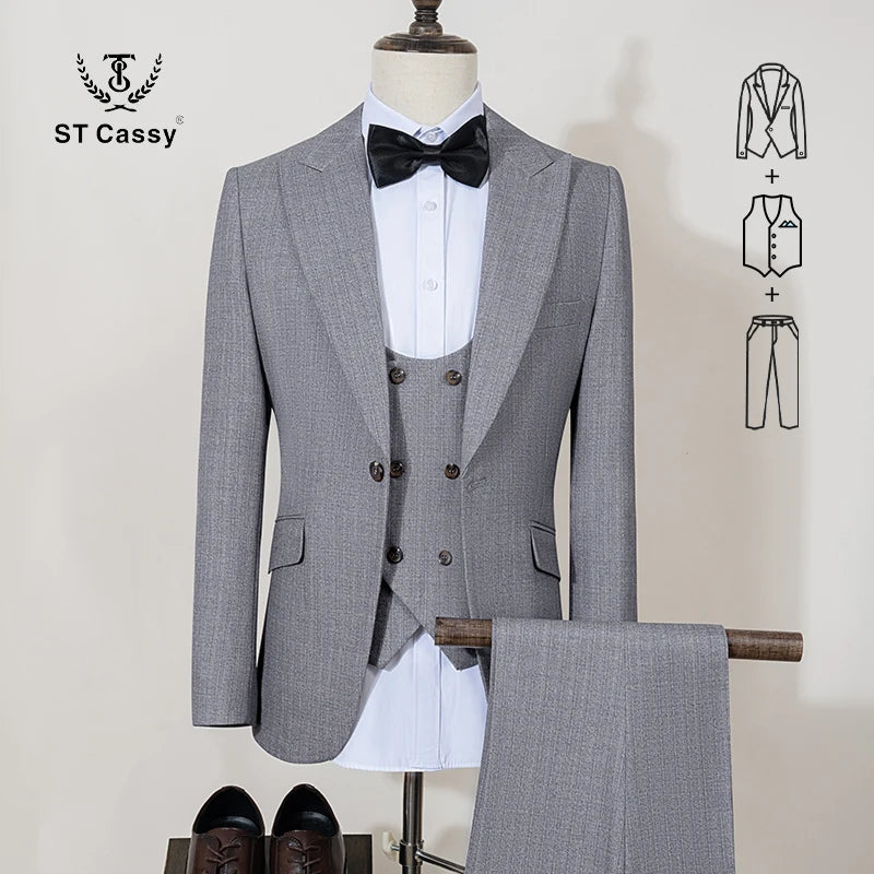 Terno de alta qualidade slim fit