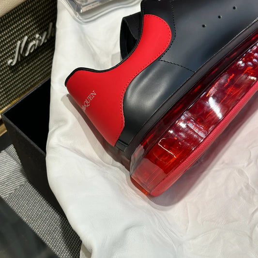 Tênis casuais de couro artesanal