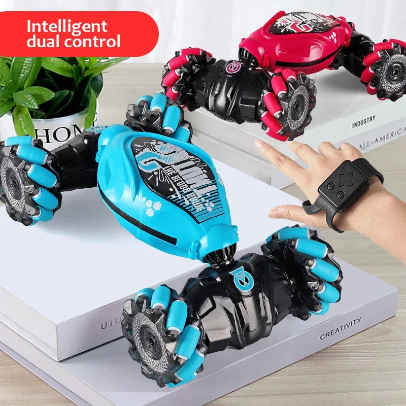 Carro de deriva 4WD RC com luzes LED de música 2.4G