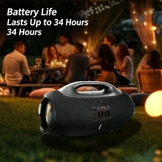 Caixa de Som JBL Boombox 4 — Bluetooth, Portátil e à Prova de Água