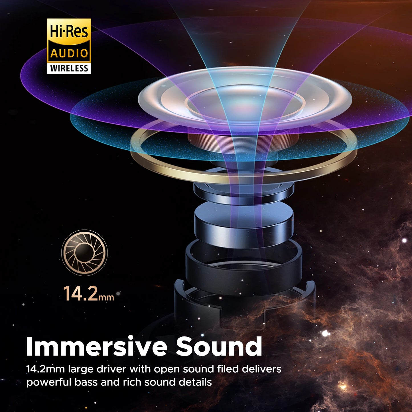 Fones de ouvido Sound PEATS Air 3