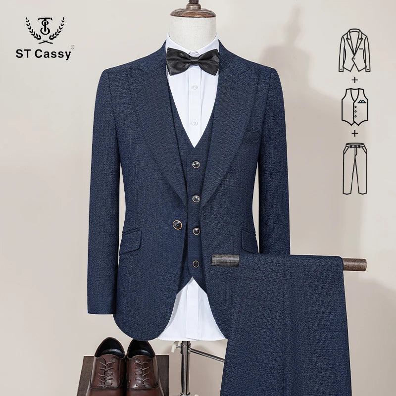 Terno de alta qualidade slim fit