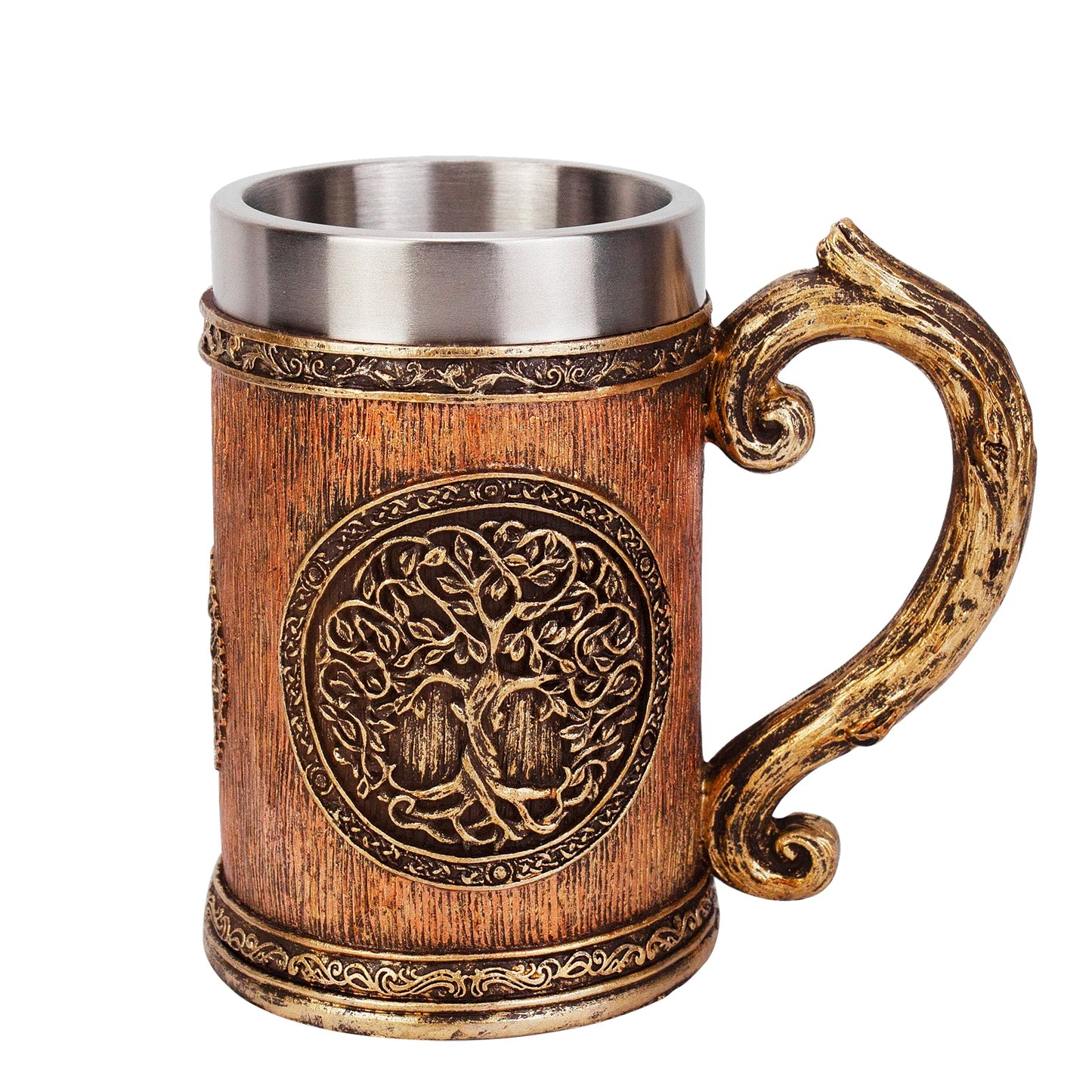 Caneca de aço inoxidável Viking