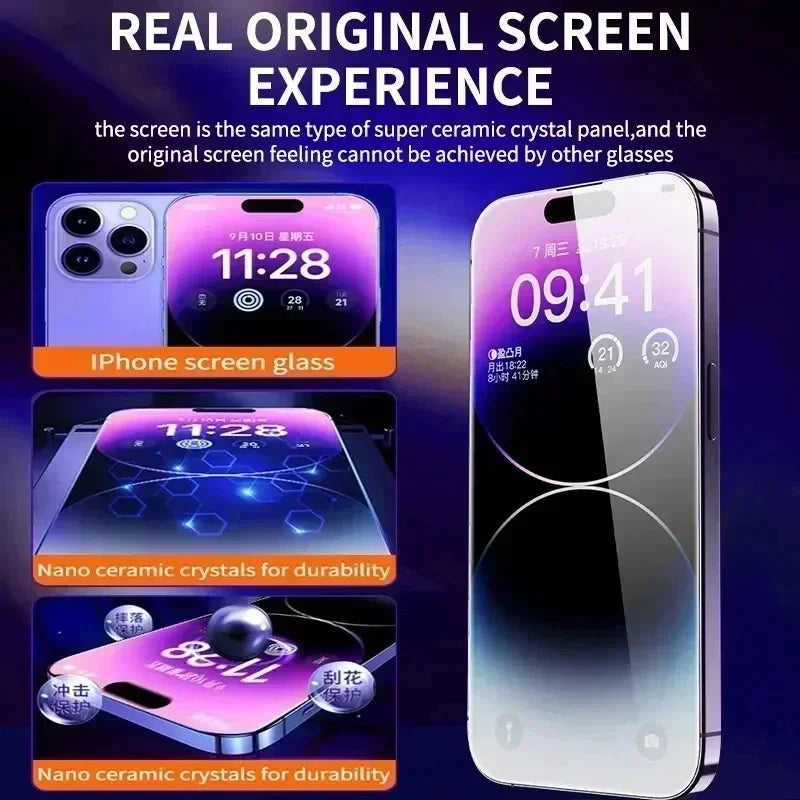 Protetor de Tela Oleophobic Coating para iPhone