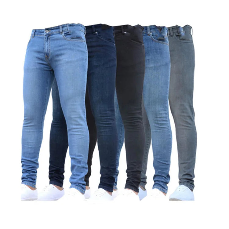 Calça lápis slim fit