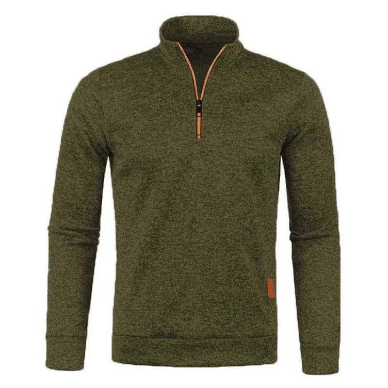 Camisa de gola alta grossa