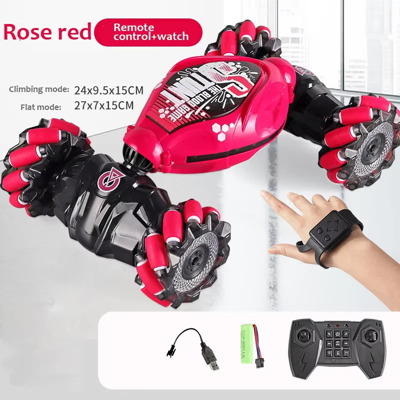 Carro de deriva 4WD RC com luzes LED de música 2.4G