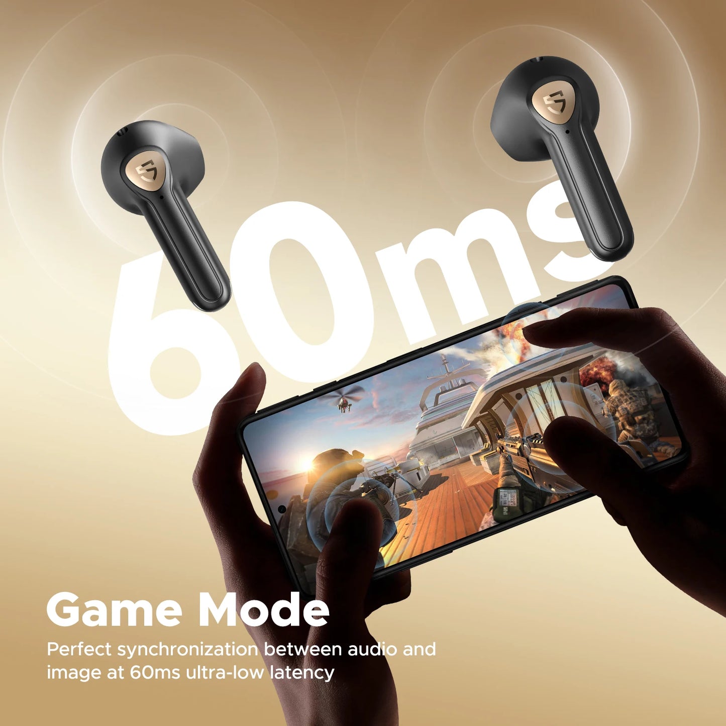 Fones de ouvido Sound PEATS Air 3