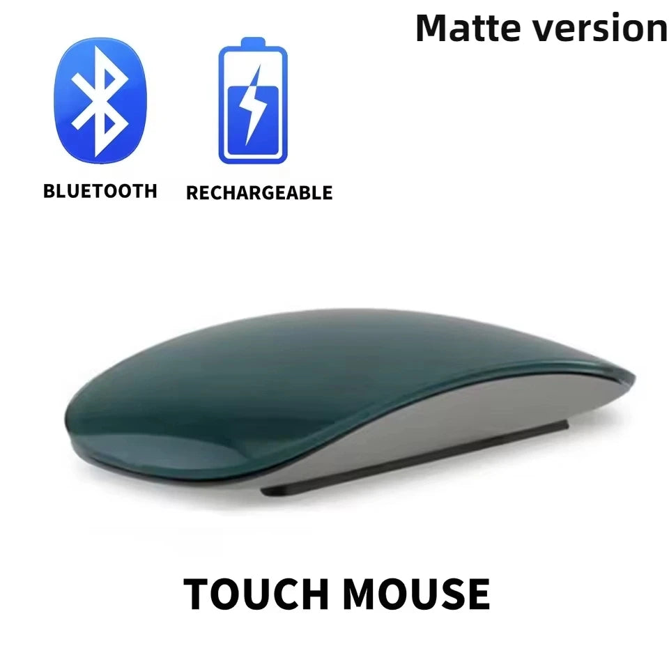 Mouse sem fio Bluetooth recarregável com design fino