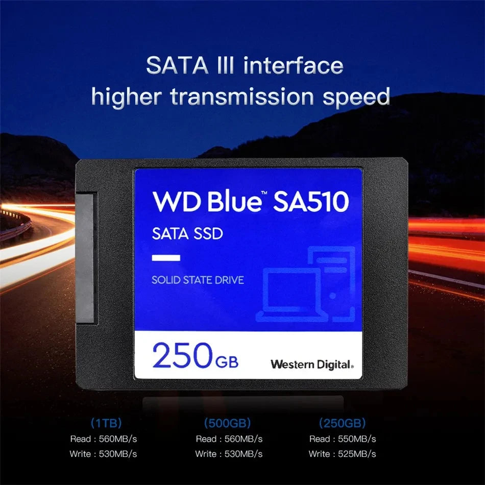 SSD WD Western Data Azul SA510