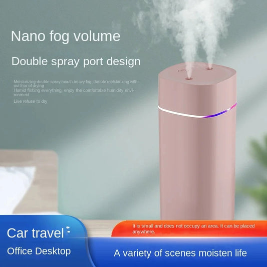 Umidificador USB de Dupla Saída — 600 ml/h