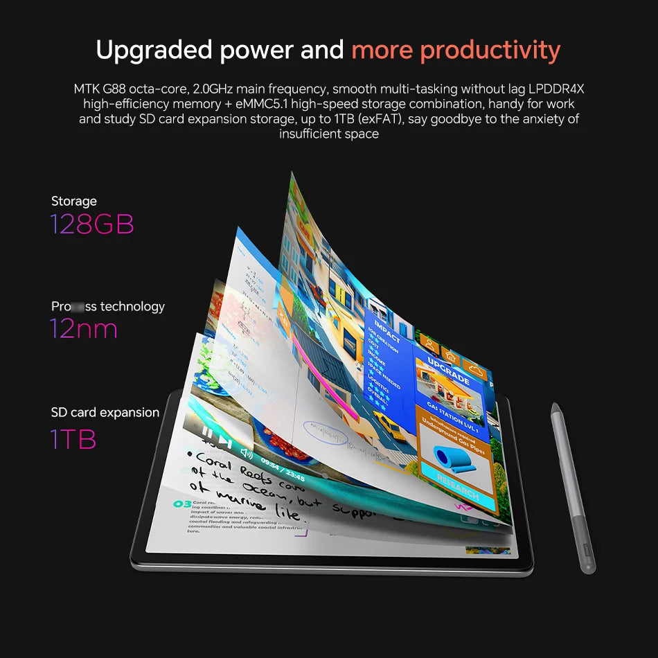 Tablet Novo Lenovo Tab K10 M11
