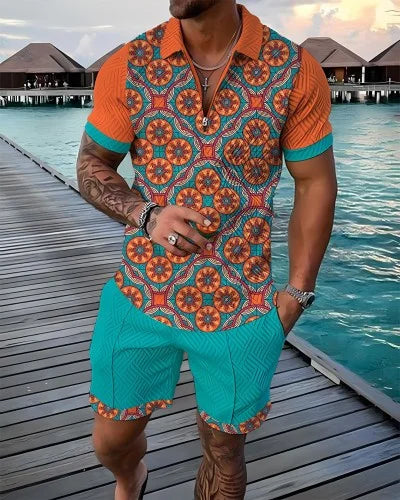 Fato verão estampa 3D