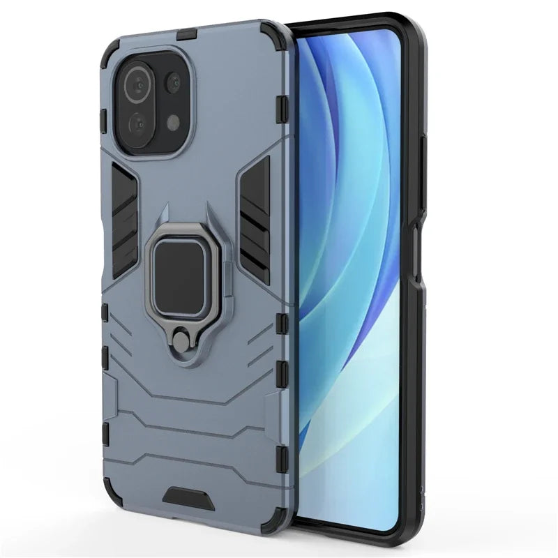 Capa para xiaomi com suporte de sucção magnética