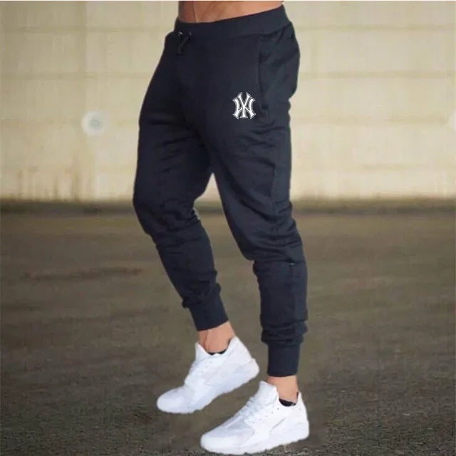 Calças casuais fitness moletom