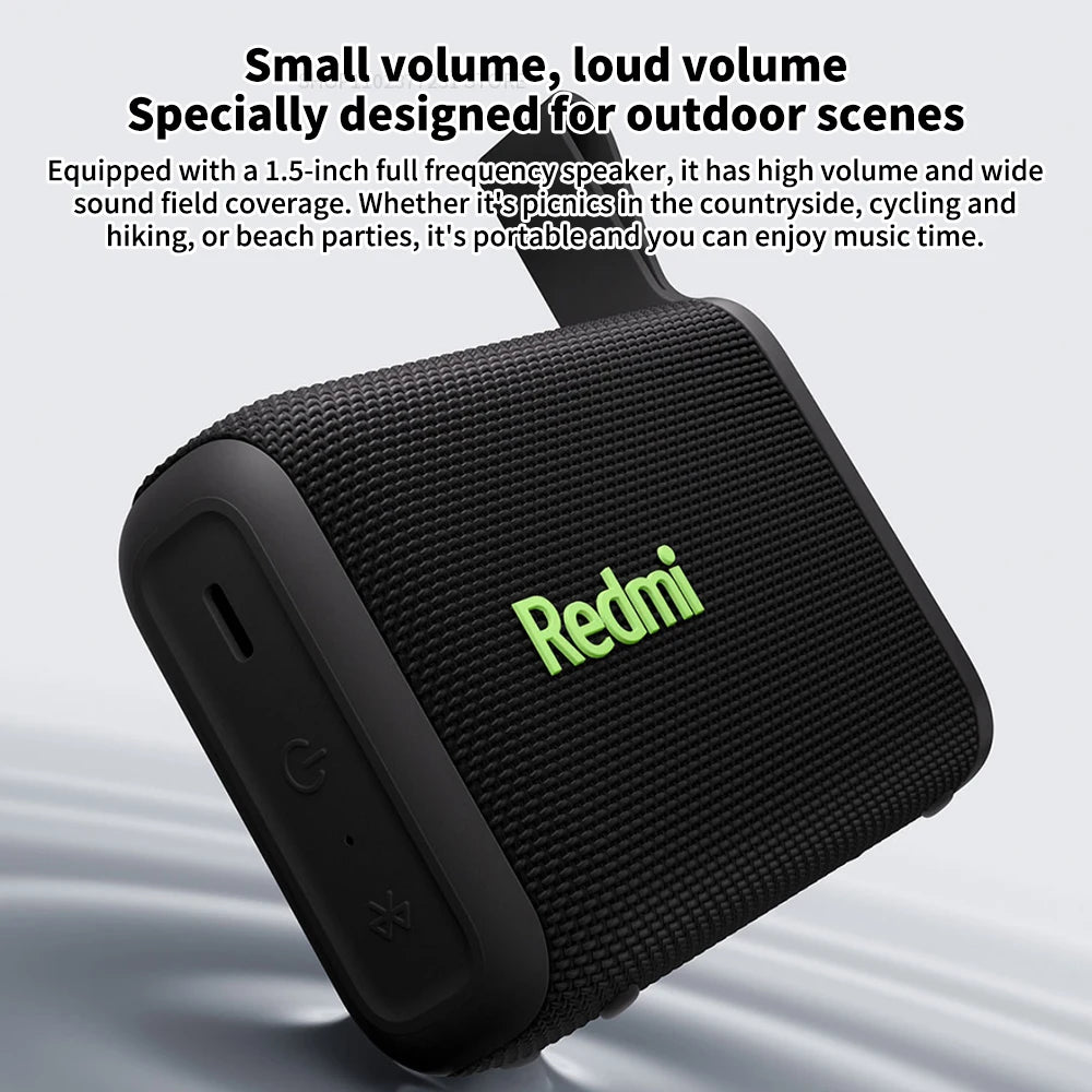 Xiaomi Redmi Alto-falante Portátil de Bolso Som, IP67, Bluetooth 5.4