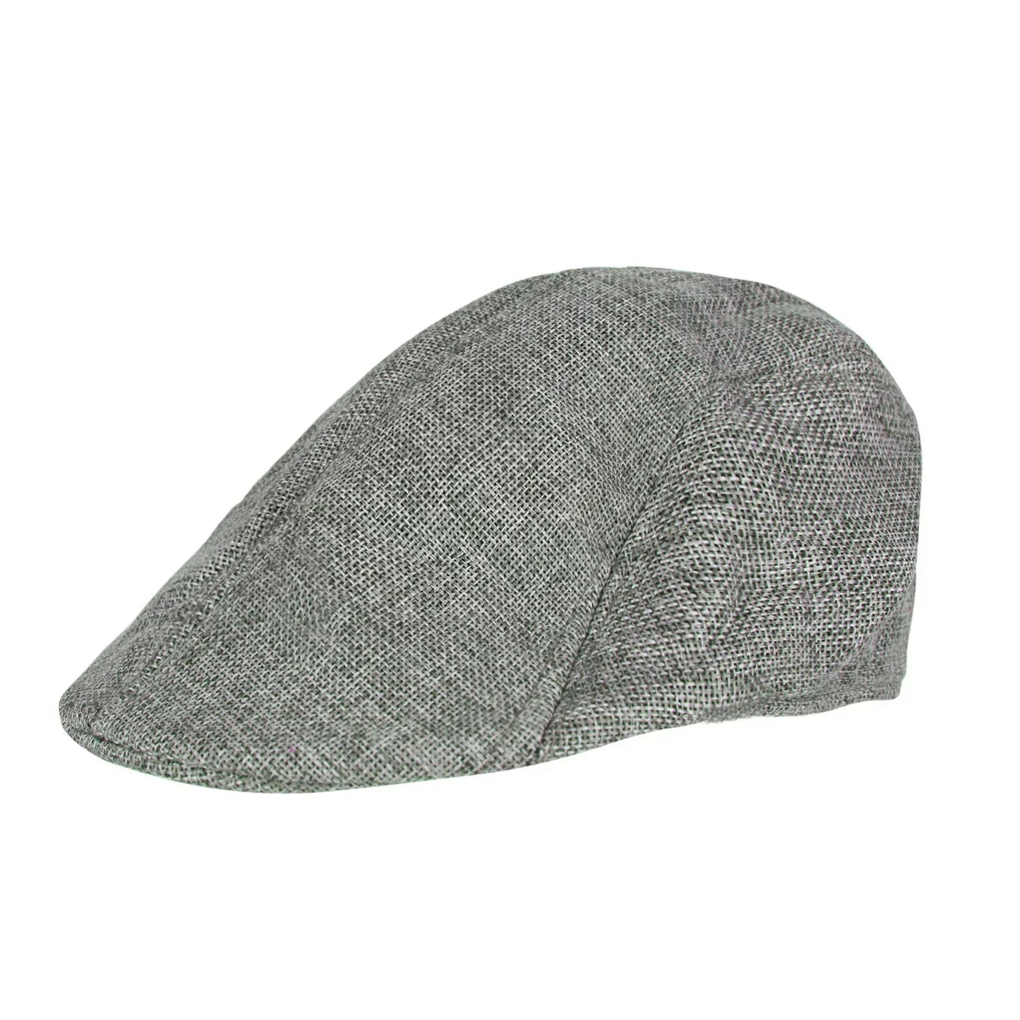 Chapéu clássico vintage tweed peaky