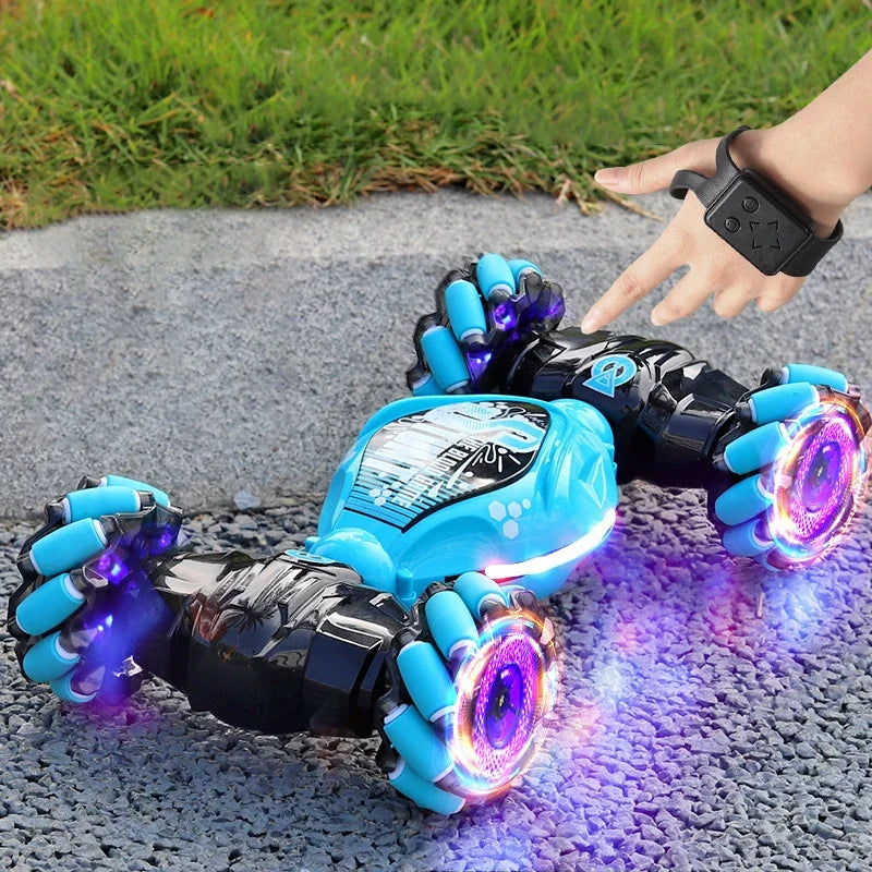 Carro de deriva 4WD RC com luzes LED de música 2.4G
