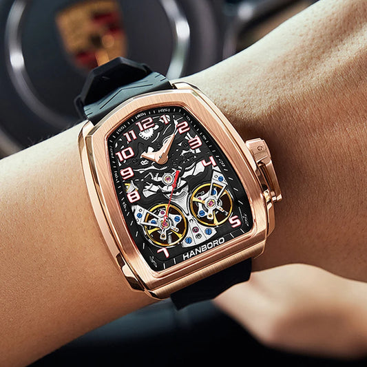 Relógio Hanboro escavado