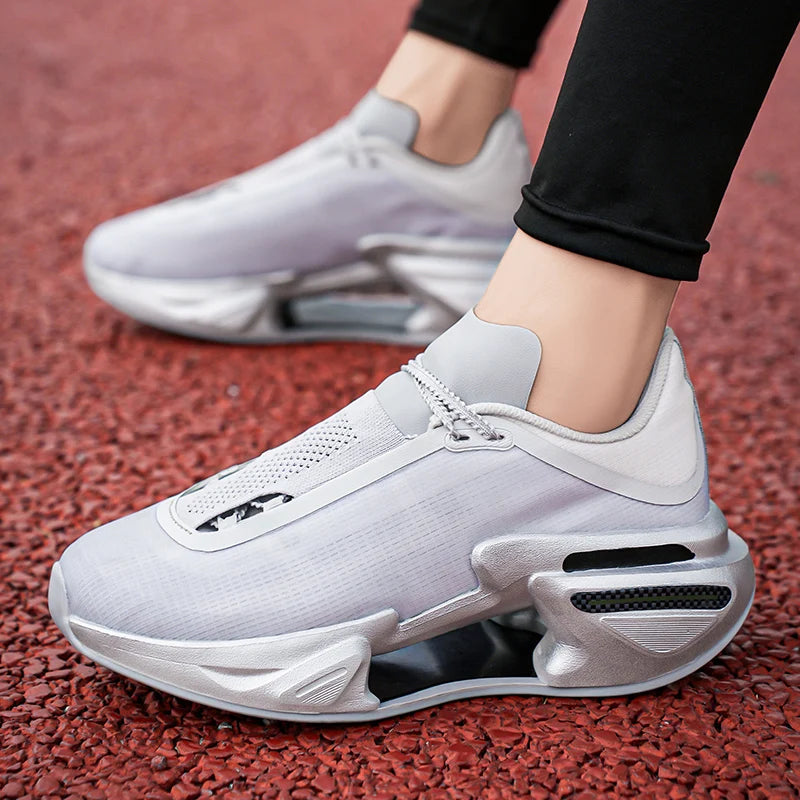 Tênis de corrida para homens e mulheres, suporte estável de placa de carbono