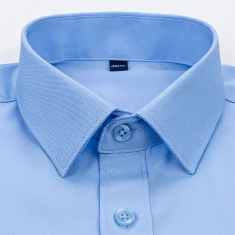 Camisa elástica de manga comprida