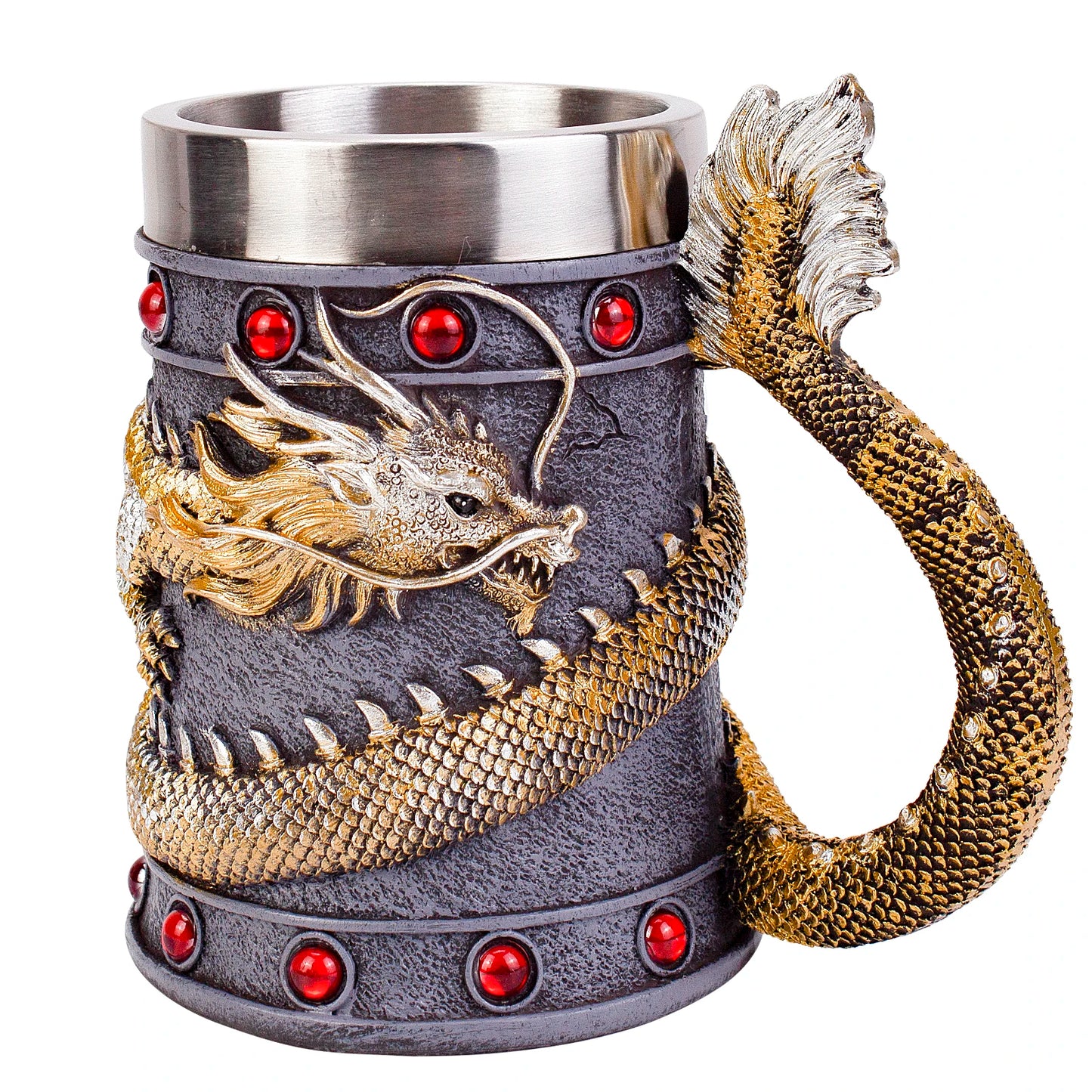 Caneca de aço inoxidável Viking