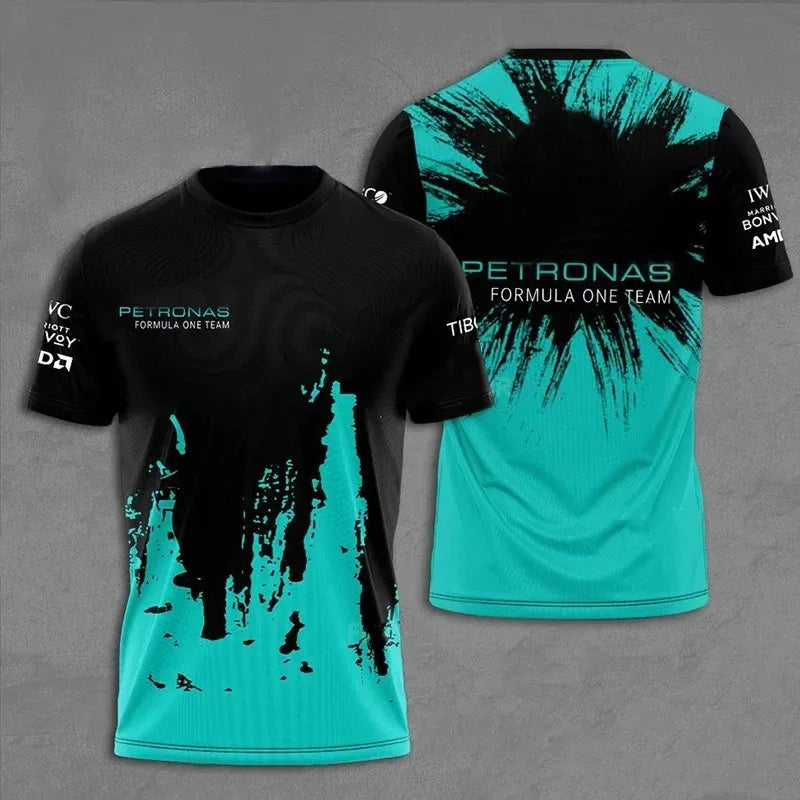T-shirt F1 esportes ao ar livre