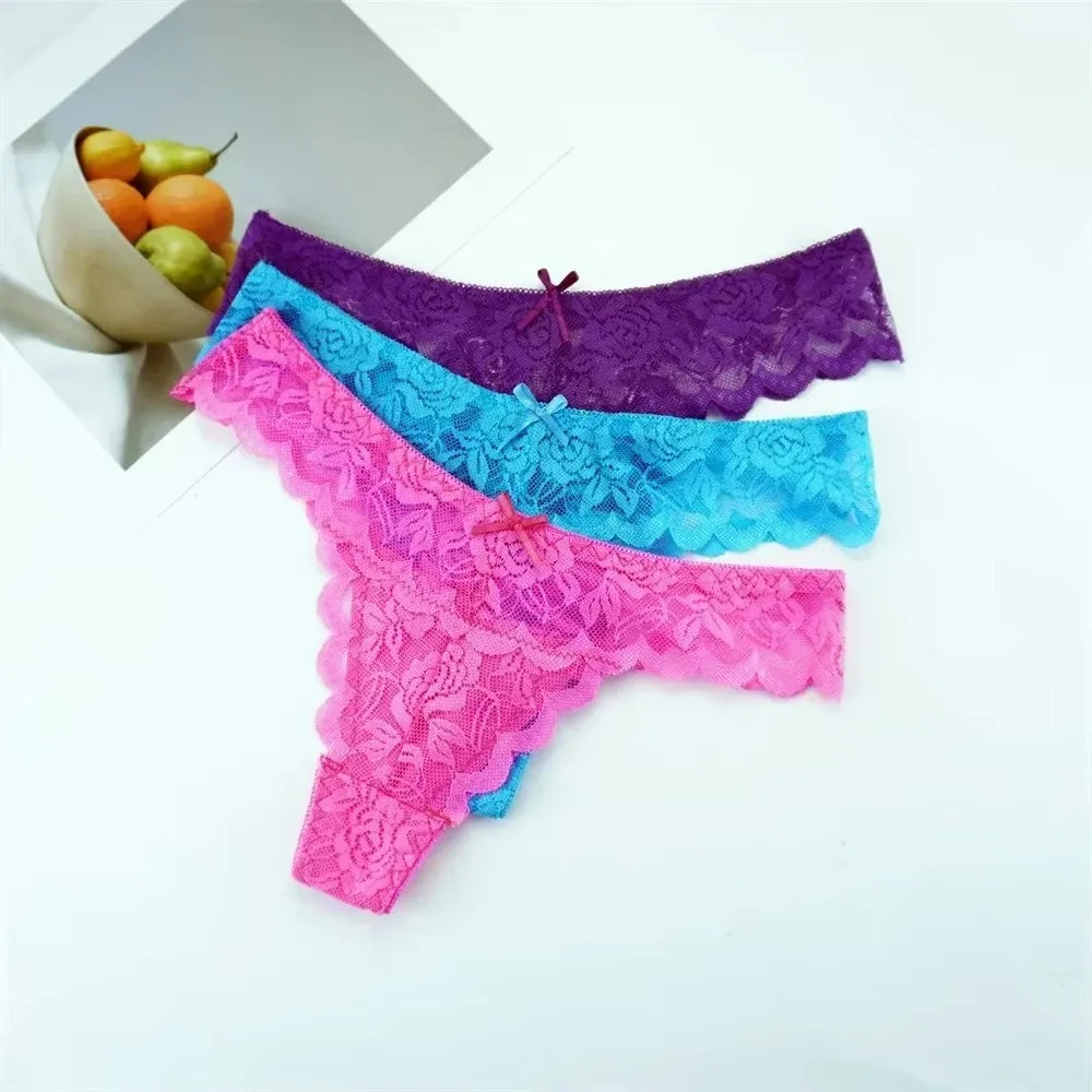 Lingerie de renda transparente
