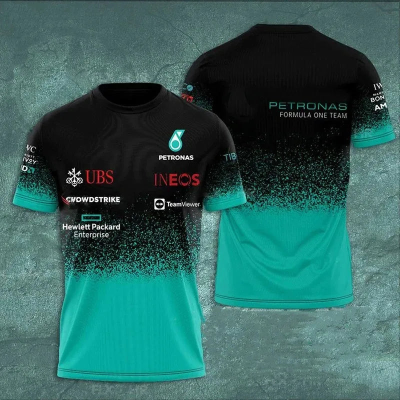 T-shirt F1 esportes ao ar livre