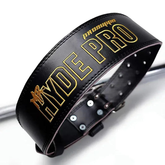 Cinto de couro para levantamento de pesos