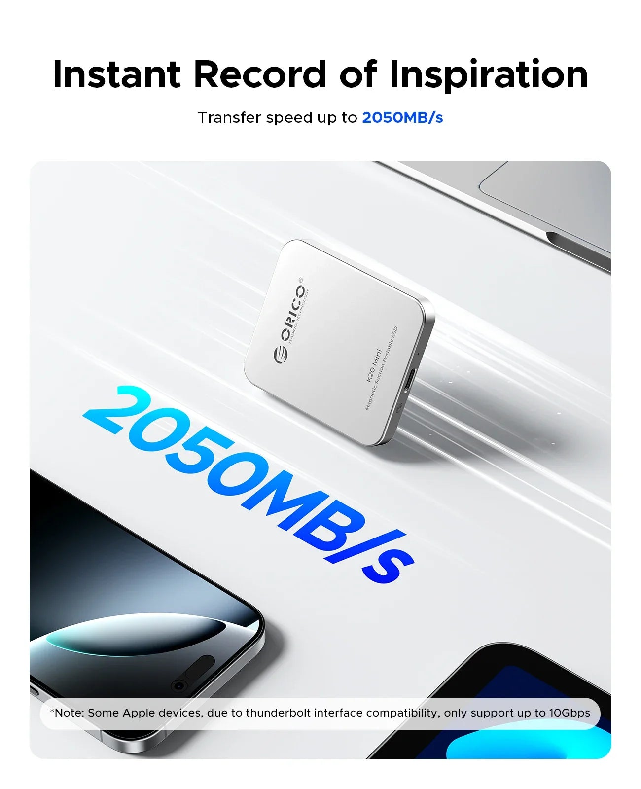 Disco SSD externo magnético