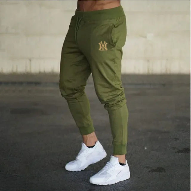 Calças casuais fitness moletom