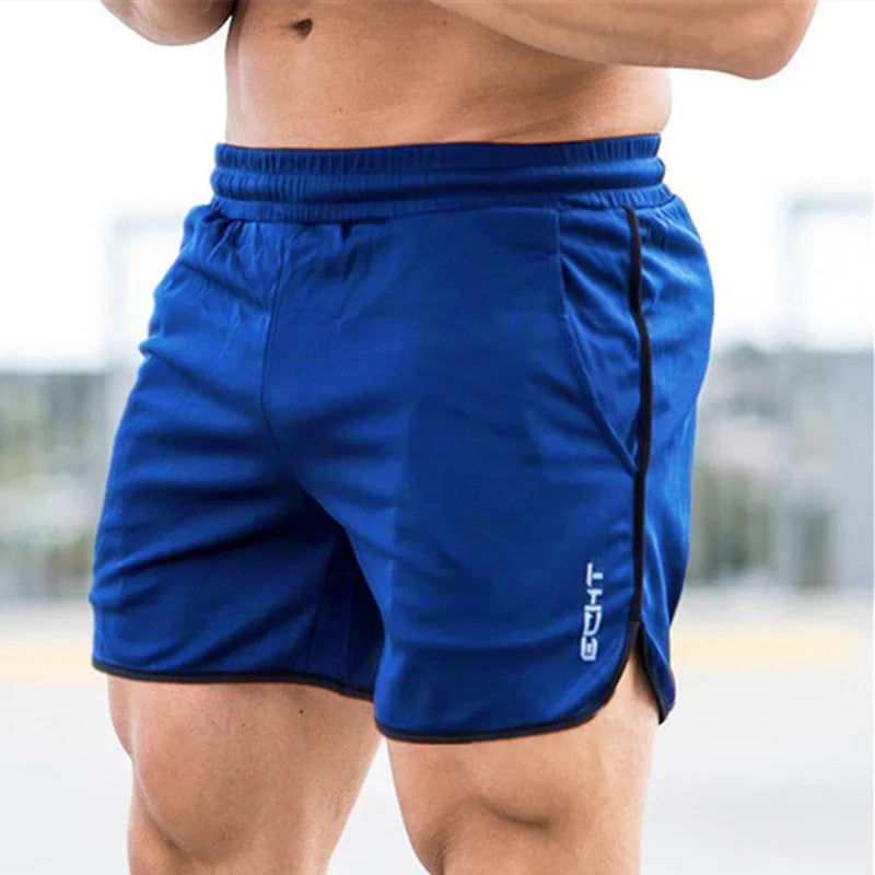 Calções Fitness Respirável Malha
