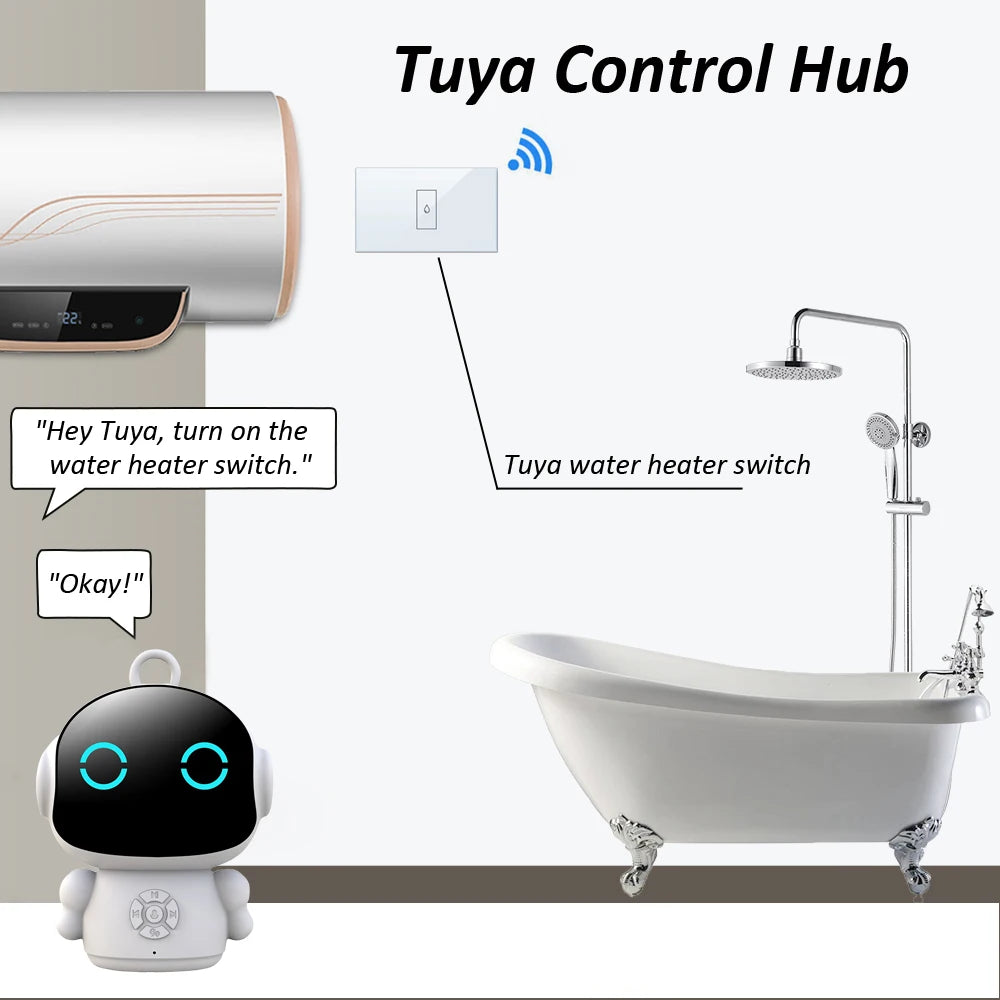 Robo Tuya inteligente aprendizagem educacional