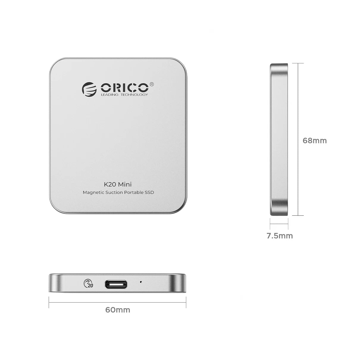 Disco SSD externo magnético