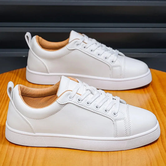 Tênis casuais com sola vermelha