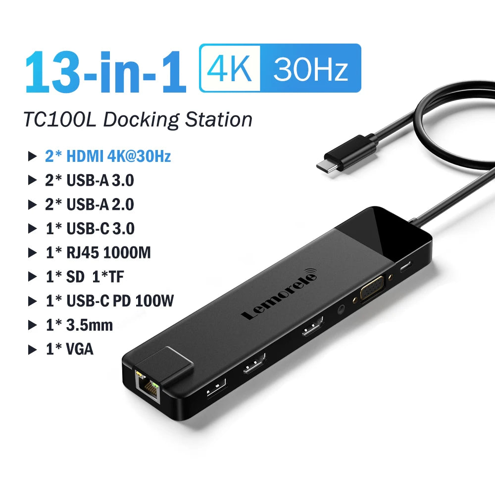 HUB Lemorele 4k USB-C