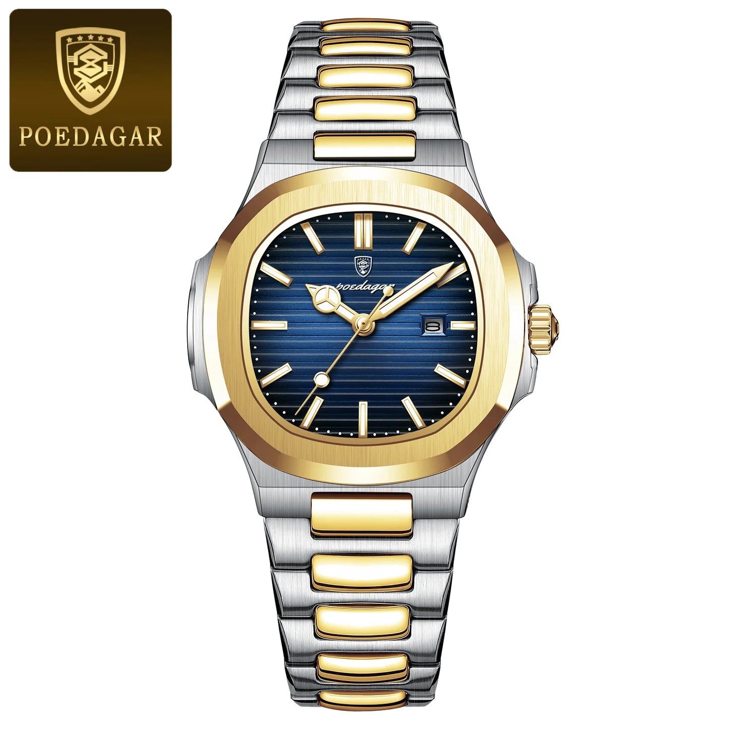 Relógio Quadrado de Luxo Feminino